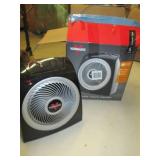 vornado whole room heater powers on...