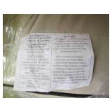 Brand New Futon size mattress, plush cover Khaki color