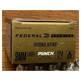 (20) Rounds 9mm-Luger Personal Defense
