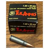 (20) Rounds 7.62x39mm