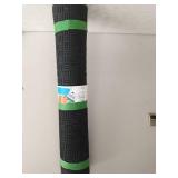 Black 48 in. x 72 in. Recycled Rubber Commercial Door Mat