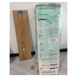 9 Essential Oak 47 in. L x 12-1/8 in. W x 1-11/16 in. T Vinyl Overlay to Cover Stairs 1 in. Thick