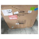 3.6 cu. ft. Commercial Refrigerator Countertop Display Case in White