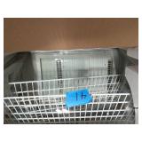 3.6 cu. ft. Commercial Refrigerator Countertop Display Case in White