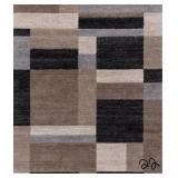 Bazzar Bazaar Multi-Colored 8 ft. x 10 ft. Geometric Area Rug