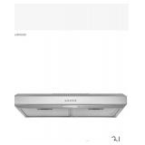 AKDY 30 in. 58 CFM Kitchen Convertible Under Cabinet Range Hood in Brushed Stainless Steel w/ Carbon Filters and Push Button