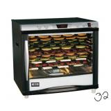 WESTON Pro-1200 12-Tray Black Food Dehydrator with Temperature Control