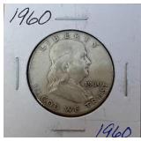 1960 Franklin Half Dollar
