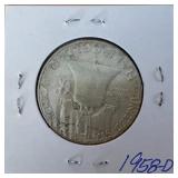 1958-D Franklin Half Dollar