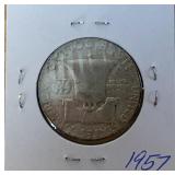 1957 Franklin Half Dollar