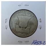 1953-D Franklin Half Dollar