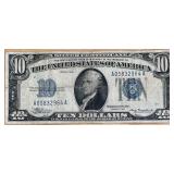 1934 $10 Silver Certificate - A05832964A