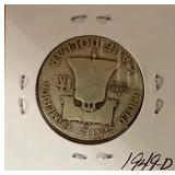 1949-D Franklin Half Dollar