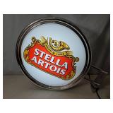 Brand New Lighted Stella Artois Beer / Pub Sign