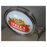 Brand New Lighted Stella Artois Beer / Pub Sign
