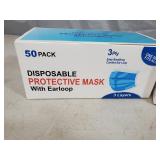 100 New Disposable Masks