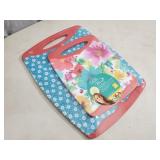 New Pioneer Woman 2 Piece Floral Cutting Board Set