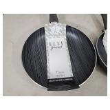 3 New Elle Gourmet Heavy Gauge Aluminum Fry Pans