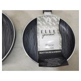 3 New Elle Gourmet Heavy Gauge Aluminum Fry Pans