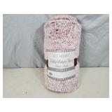 New Lazy Mondays Teddy Sherpa Throw
