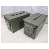 Pair of 50 Cal. US Military Ammo Cans