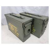 Pair of 30 Cal. US Military Ammo Cans