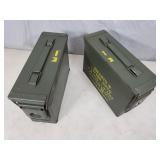 Pair of 30 Cal. US Military Ammo Cans