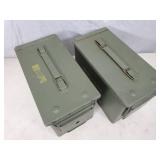 Pair of 50 Cal. US Military Ammo Cans