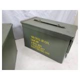 Pair of 50 Cal. US Military Ammo Cans