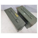 Pair of 30 Cal. US Military Ammo Cans