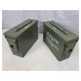 Pair of 30 Cal. US Military Ammo Cans