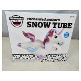 New Large Enchanted Unicorn Snow Tube