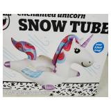 New Large Enchanted Unicorn Snow Tube