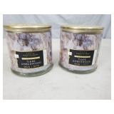 2 New CandleLite Woodwick Candles