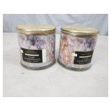 2 New CandleLite Woodwick Candles