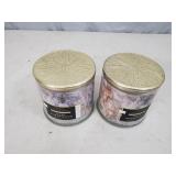 2 New CandleLite Woodwick Candles
