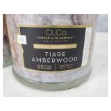 2 New CandleLite Woodwick Candles