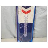 New Standard Station Tin Metal Thermometer