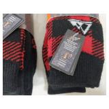 2 New Packs of Storm Valley Mens Thermal Boot Socks