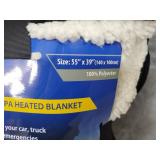 New Goodyear 12V Plush and Sherpa Heated Blanket