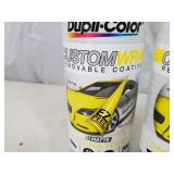 4 New Cans Custom Wrap / Plasti Dip Removable Paint