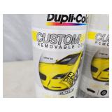 4 New Cans Custom Wrap / Plasti Dip Removable Paint