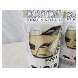 4 New Cans Custom Wrap / Plasti Dip Removable Paint