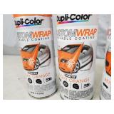 4 New Cans Custom Wrap / Plasti Dip Removable Paint
