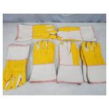 6 New Pairs of Industrial Work Gloves