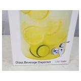 New Glass Beverage Dispenser