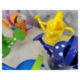 5 New Kids Metal Watering Cans