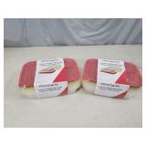 2 New Sets of Frigidaire 3 Section Food Storage Containers