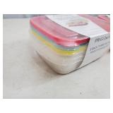 2 New Sets of Frigidaire 3 Section Food Storage Containers