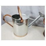 2 New 2 Gallon Metal Watering Cans